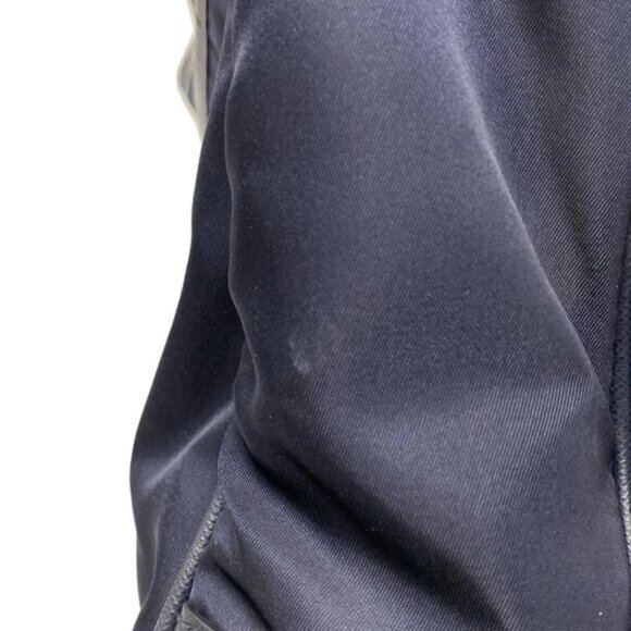 PRADA - Navy Nylon Leather Business Bag 590-061625 - Picture 12 of 14